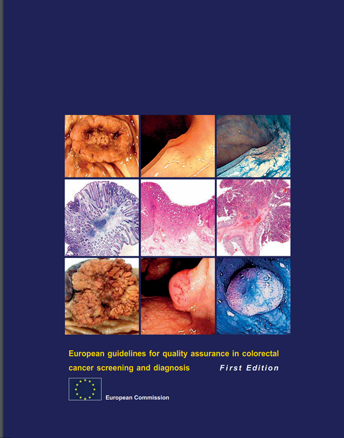 Europena guidelines for quality assurance in colorectal cancer screening and diagnosis