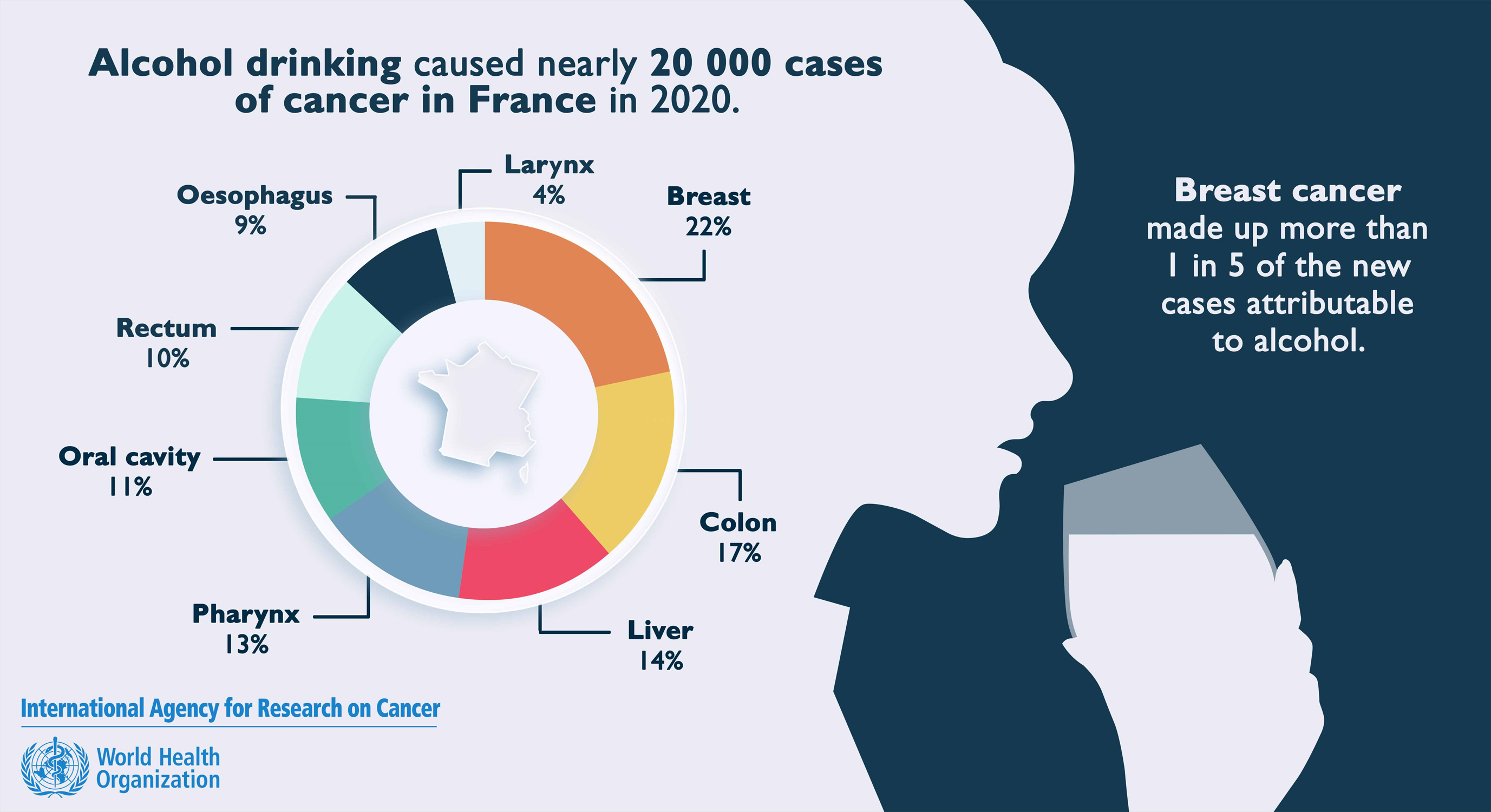 Alcohol and cancer risk: Research, statistics, and more