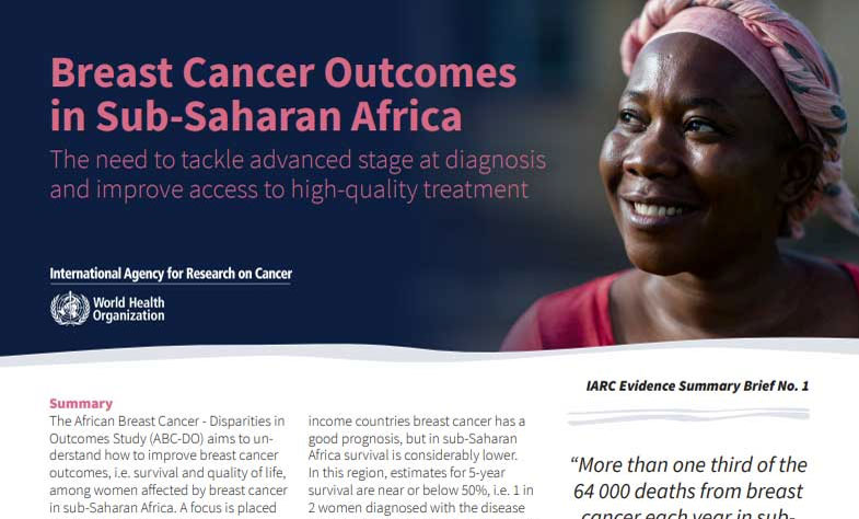 Breast Cancer Outcomes in Sub-Saharan Africa