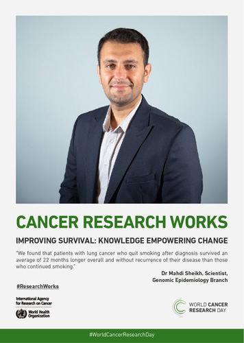 Dr Mahdi Sheikh, Scientist, Genomic Epidemiology Branch